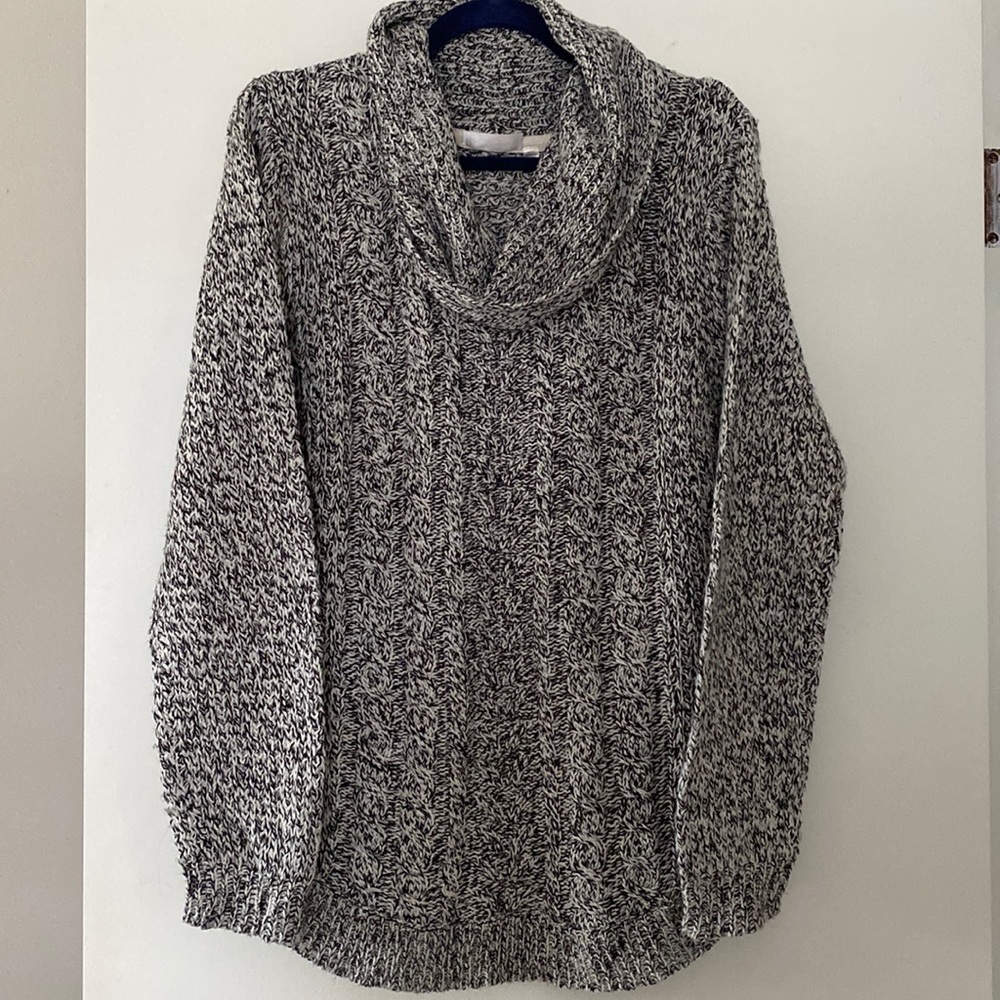 Cowl neck sweater